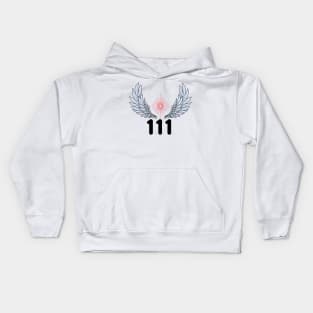 Angel Number 1.11 Kids Hoodie